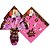 Embalagem Ovo De Páscoa 34x34cm Pratic Chocolatier Rosa - (25 Unidades) - Imagem 1