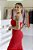 Vestido Feminino Midi Ariel vermelho - Imagem 2