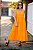 Vestido Feminino Midi Mada Laranja - Imagem 1