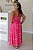 Vestido Feminino Midi Mada Pink Estampado - Imagem 2