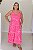 Vestido Feminino Midi Mada Pink Estampado - Imagem 1