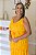 Vestido Feminino Longo Mavie Laranja Estampado - Imagem 2