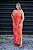 Vestido Feminino Longo Alice pink estampado - Imagem 1
