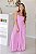 Vestido Feminino Longuete Paula Rosa Danoninho - Imagem 1
