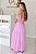 Vestido Feminino Longuete Paula Rosa Danoninho - Imagem 3