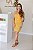 Vestido Feminino curto Alice laranja estampado - Imagem 2