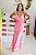 Vestido Feminino longo Vivi rosa - Imagem 3
