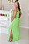 Vestido Feminino longo Vivi verde - Imagem 3