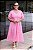 Vestido Feminino Midi Chica rosa - Imagem 1