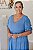 Vestido Feminino Midi Chica azul - Imagem 2