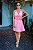 Vestido Feminino curto Gabriella rosa - Imagem 3