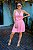 Vestido Feminino curto Gabriella rosa - Imagem 1