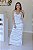 Vestido Feminino longo Rosana azul estampado - Imagem 1