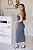 Vestido feminino midi Jessica Cinza - Imagem 2