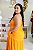 Vestido Feminino Longuete Paula laranja - Imagem 2