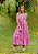 Vestido Feminino Midi Mada Rosa Estampado - Imagem 3