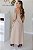 Vestido Feminino longuete Antonella Nude - Imagem 2