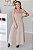 Vestido Feminino longuete Antonella Nude - Imagem 1