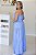 Vestido Feminino Longo Claudia Azul Claro - Imagem 2