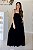 Vestido Feminino Longuete Paula Preto - Imagem 3
