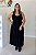 Vestido Feminino Midi Mada Preto - Imagem 1