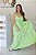Vestido Feminino Longo Mavie Verde Claro Estampado - Imagem 3