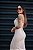 Vestido Feminino Longo Alice Nude com Branco - Imagem 2
