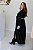 Vestido Feminino Longuete Amabile Preto - Imagem 5