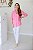 Camisa Feminina Oversized Alexia Rosa - Imagem 2