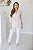 Camisa Feminina Oversized Alexia Baunilha Listrada - Imagem 13