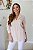 Camisa Feminina Oversized Alexia Baunilha Listrada - Imagem 12