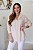 Camisa Feminina Oversized Alexia Baunilha Listrada - Imagem 9