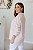 Camisa Feminina Oversized Alexia Baunilha Listrada - Imagem 7