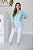 Camisa Feminina Oversized Alexia Azul Listrada - Imagem 9