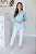 Camisa Feminina Oversized Alexia Azul Listrada - Imagem 10
