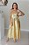 Vestido Feminino longuete Antonella Paete Dourado - Imagem 2