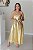 Vestido Feminino longuete Antonella Paete Dourado - Imagem 1