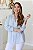 Camisa Feminina Oversized Alexia Azul - Imagem 4