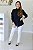 Camisa Feminina Oversized Alexia Preta - Imagem 1