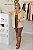 Camisa Feminina Oversized Alexia Lã Batida Baunilha - Imagem 1