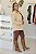 Camisa Feminina Oversized Alexia Lã Batida Baunilha - Imagem 2