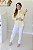 Camisa Feminina Oversized Alexia Amarela de Laise - Imagem 2