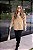 Camisa Feminina Oversized Alexia Lã Batida Caramelo - Imagem 3