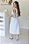 Vestido Feminino Midi Marilda branco estampado - Imagem 2