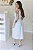 Vestido Feminino Midi Marilda branco estampado - Imagem 5