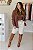Camisa Feminina Oversized Alexia Lã Batida Marrom - Imagem 5