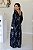 Vestido Feminino Longo Michele Preto Estampado - Imagem 2