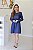 Vestido Feminino Curto Micheli Cor Jeans Azul - Imagem 3