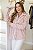 Camisa Feminina Oversized Alexia Lã Batida Rose - Imagem 1