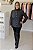 Camisa Feminina Oversized Alexia Lã Batida Chumbo - Imagem 3